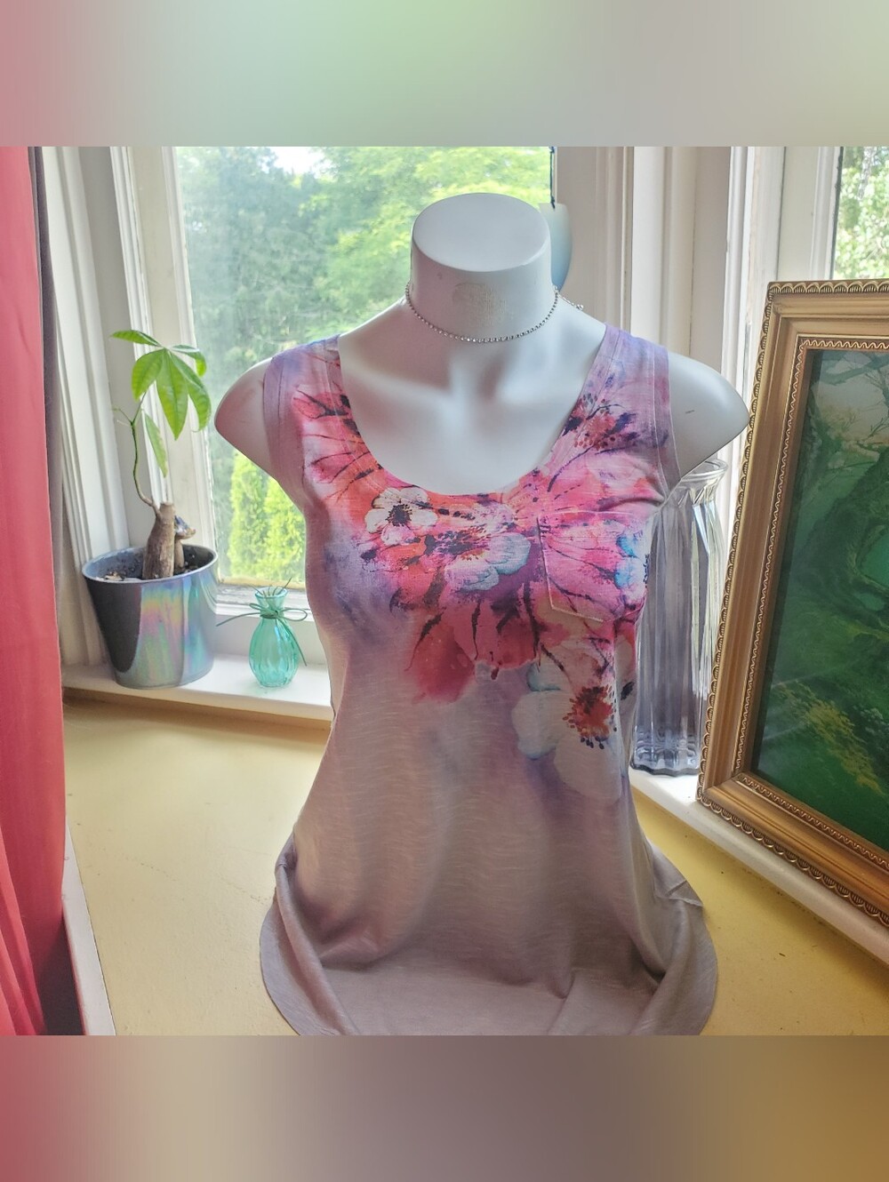 Y2k Summer Floral Top